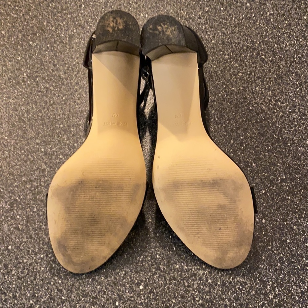 NINE WEST | size 9 patent leather heels - Picture 6 of 6